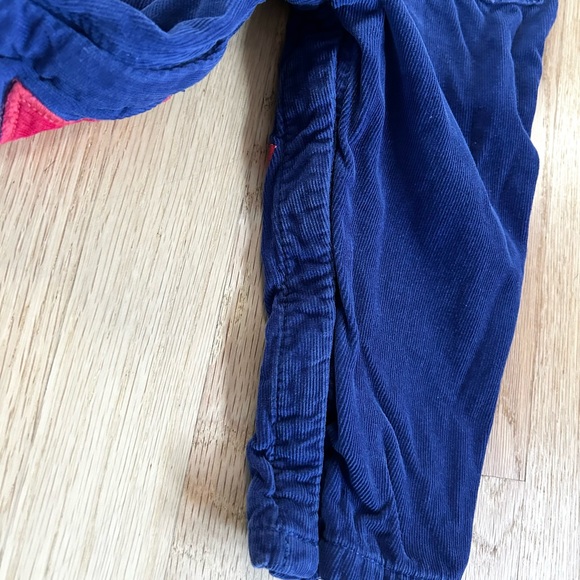 BABY BODEN starboard navy corduroy star knee patch overalls size 18-24 month - Picture 7 of 10